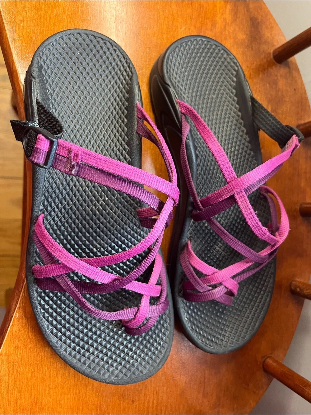 Chaco Women’s ZX/2 Classic Sandals Purple Strappy Sport Sandals Size 7 GUC - Picture 2 of 8